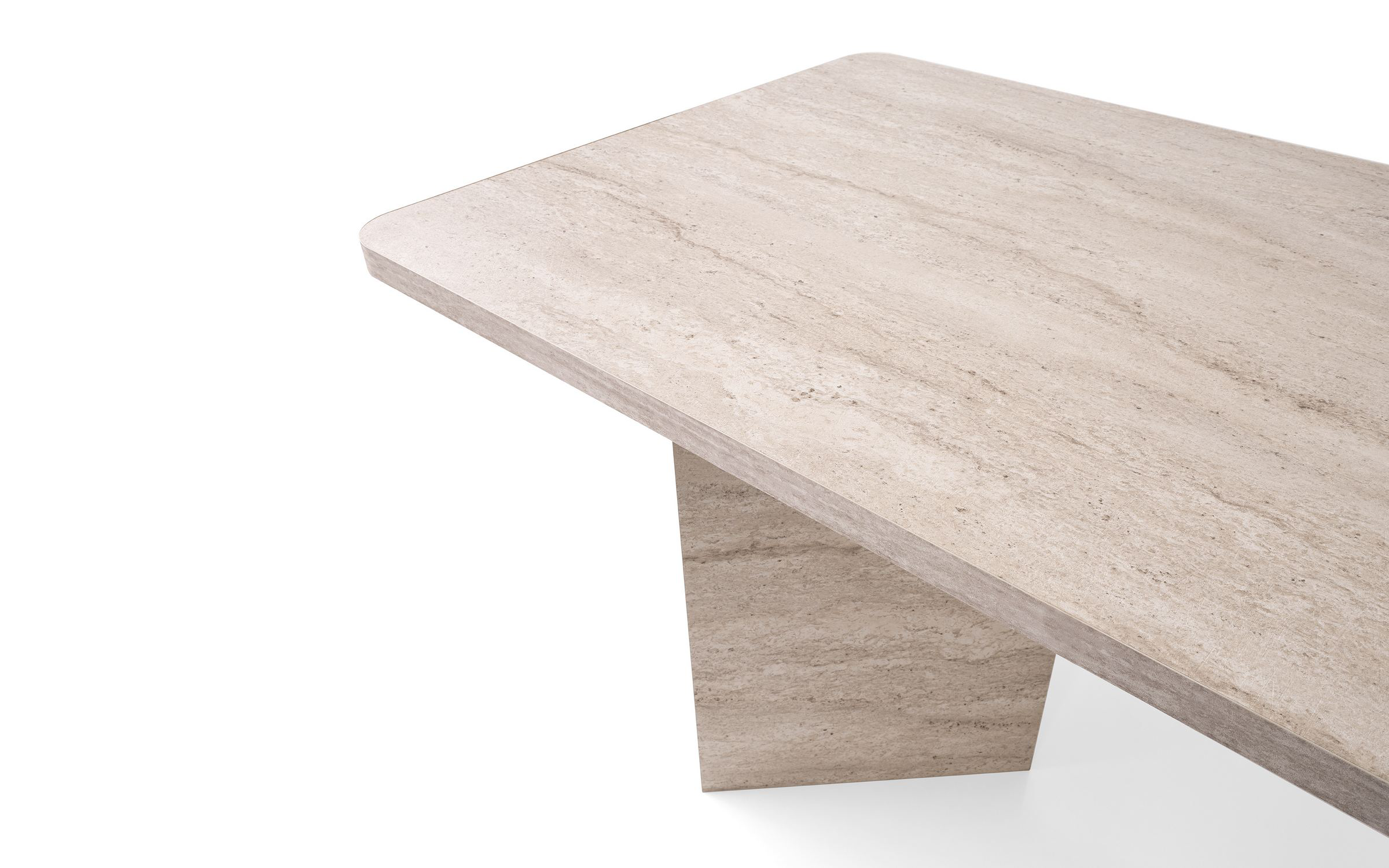 Masa dining Siela, decor travertin  9